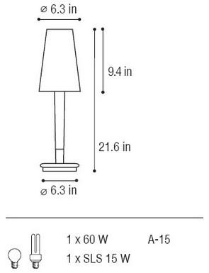 Palace mini wood/ Table Fixture