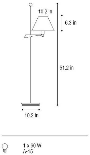 Kay p/Floor Lamp