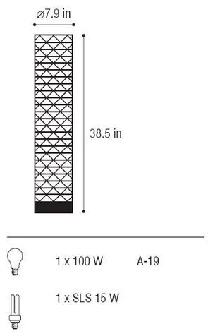 Vestal p/Floor Lamp