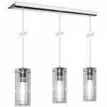 22153-CF/3-Light Stem Pendant