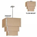 521889 / ELISE SERIES 3-TIER FIXTURE