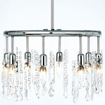 85302/8-Light Crystal Pendant