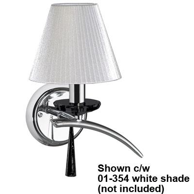 SOP-7-1W-R- BK/SOPHIE Series Wall Lamp