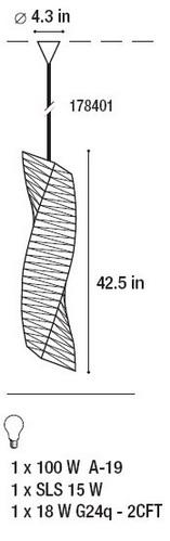 Vals C 107/Pendant