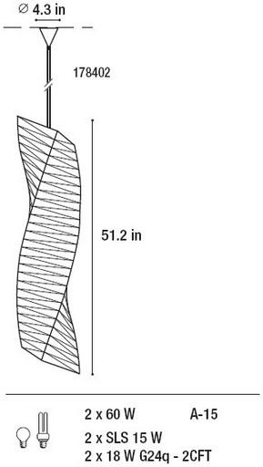 Vals C 155/Pendant