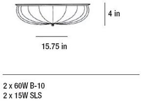 Raggio/Ceiling Lamp