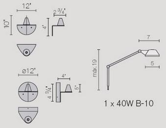 Petite wall small/ Wall Fixture