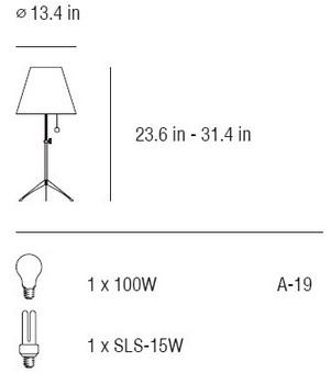 Gran m/Table Fixture