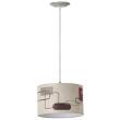 DPEND590 Satin Chrome Pendant